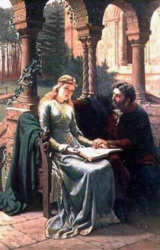 Lord Frederic Leighton Abaelard und seine Schuerin Heloisa